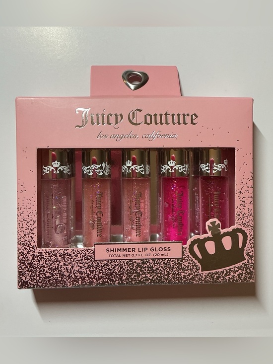 Juicy Couture Other - Juicy Couture Shimmer Lip Gloss Set - Pink and Rose Mix